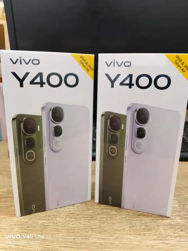 Vivo y400 4G 8+8/128GB segel box garansi resmi mulai dari 0