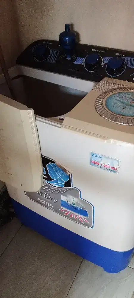 Mesin cuci masih nyala bagus