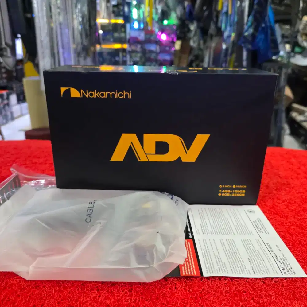 Head Unit Android Nakamichi ADV NA3102i MK II 4GB128GB QLED 2K 9 in