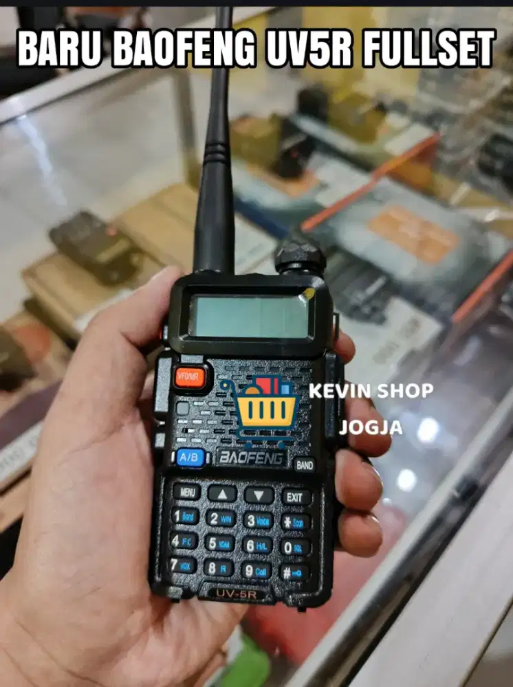 ht BaoFeng uv5-R uv5r baru 5watt