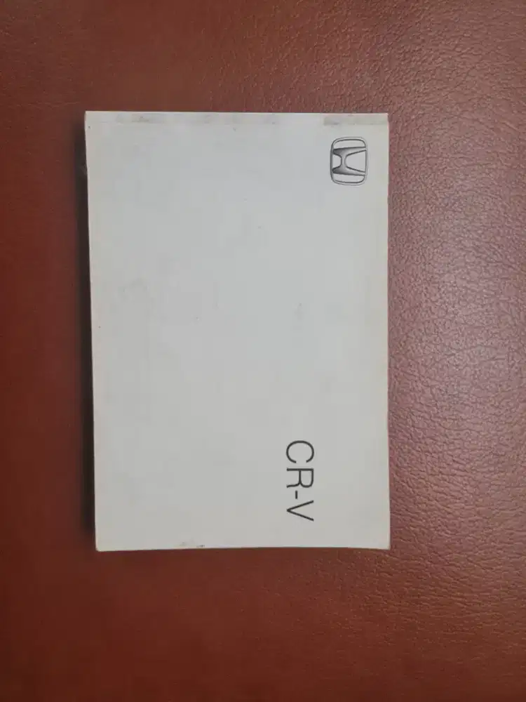 Buku manual/buku pedoman crv 2007-2012