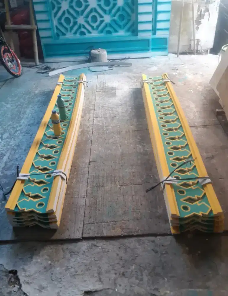 Gigi Balang Betawi Dekorasi Dari Karet