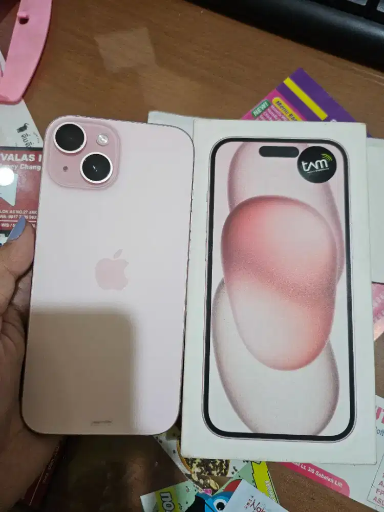 Apple 15 pink Ibox 128 GB
