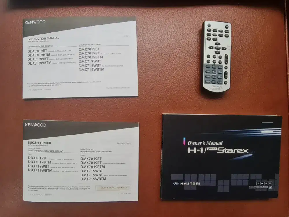 Buku manual hyundai H1/Starex 2008-2019