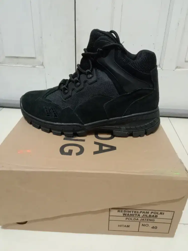 JUAL SEPATU DINAS POLRI