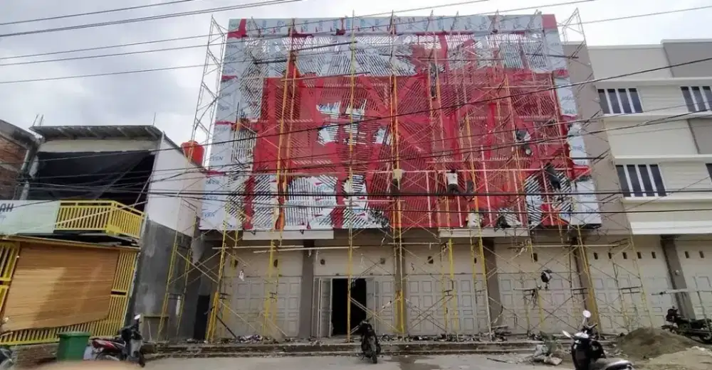 Kontraktor fasad dan pabrikasi reklame