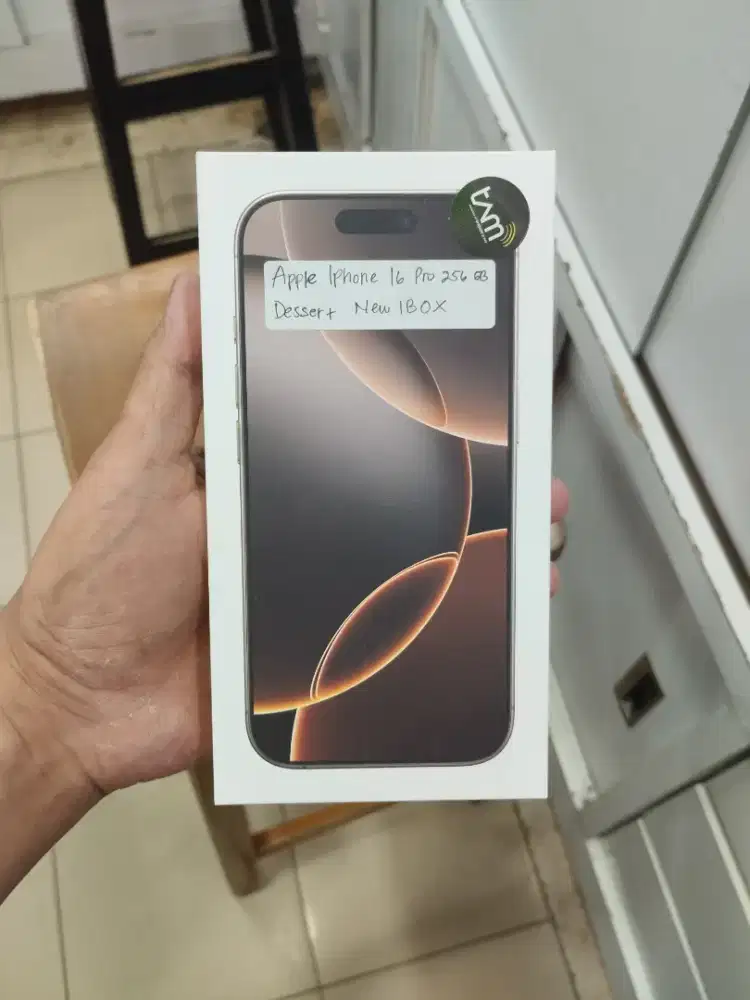 Apple iPhone 16 Pro 256GB Desert New Segel IBOX Garansi Resmi IBOX