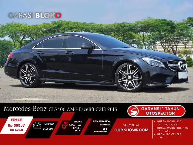 Mercedes-Benz CLS400 AMG Facelift C218 CBU 2015