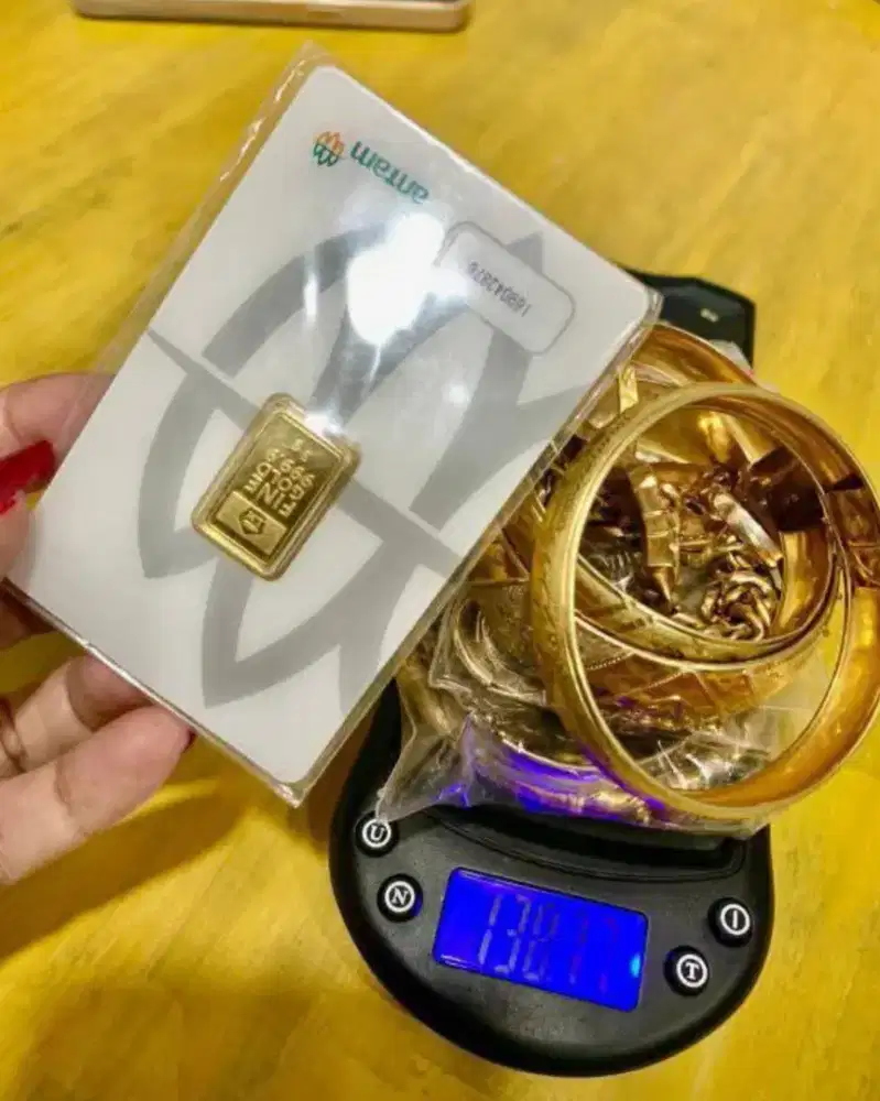 Terima jual emas tanpa surat cod seindonesia