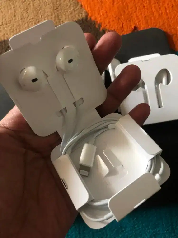 Headset Earpod iPhone Lighting Original Copotan iBox 1000%