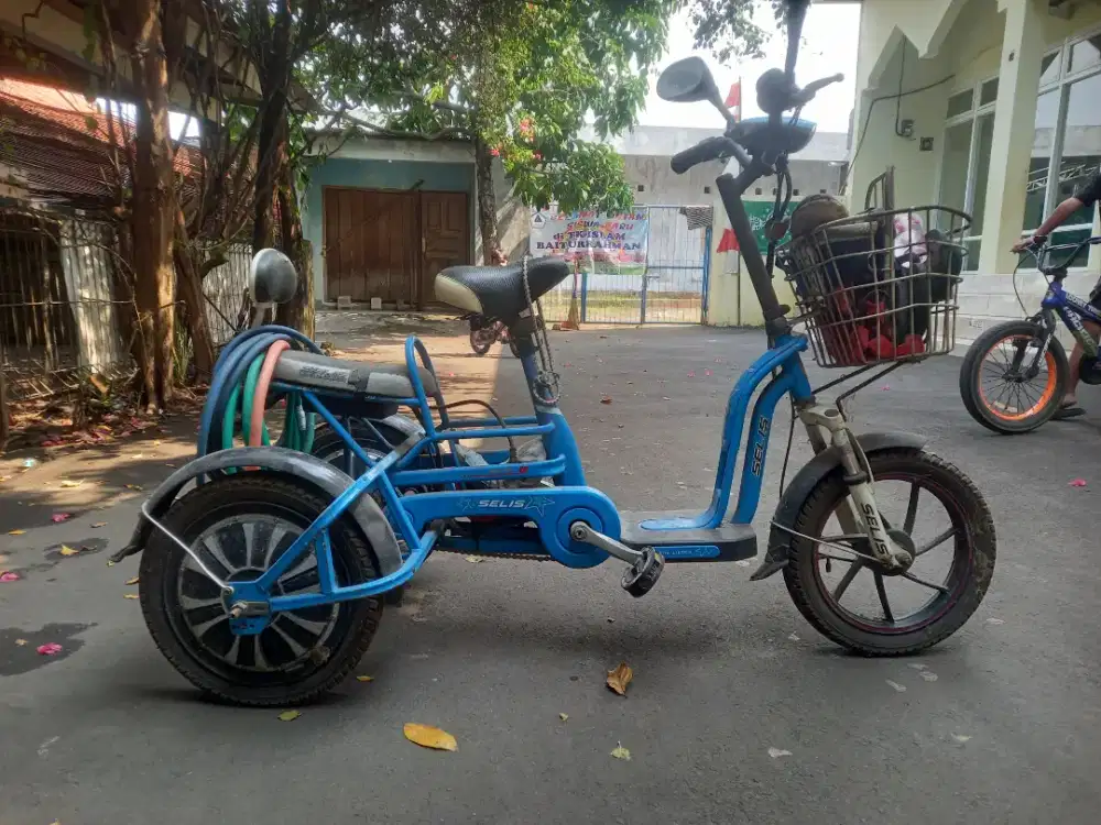 Sepeda listrik roda 3 bisa di gowes