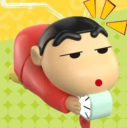 Shinchan Mainan Anak Males Bangun Figure Crayon Shinchan Dynamic Life