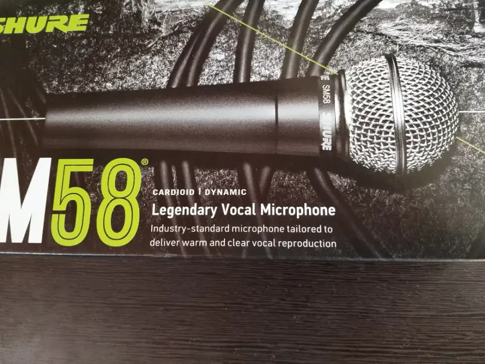 MiC cable SHURE SM58