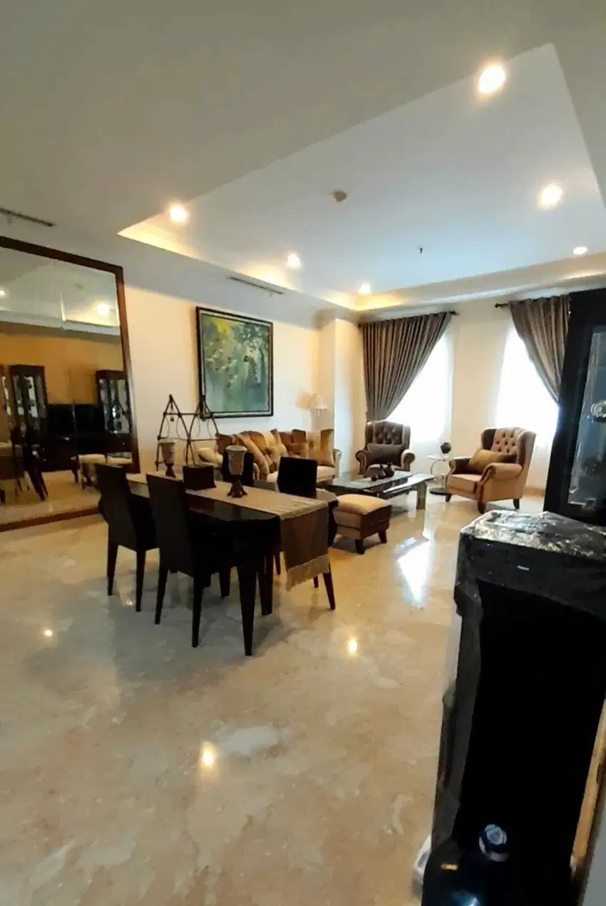 Dijual Cepat Apartment 3BR di Belleza Permata Hijau Jakarta Selatan