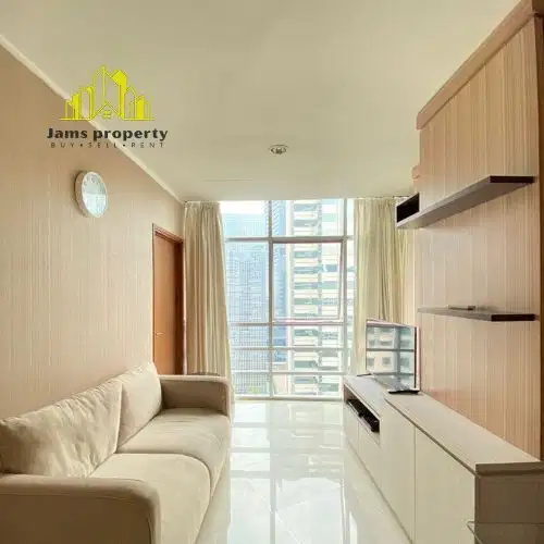 Sewa Apartemen Sahid Sudirman 2 BR Luas 90m2 Fully Furnished