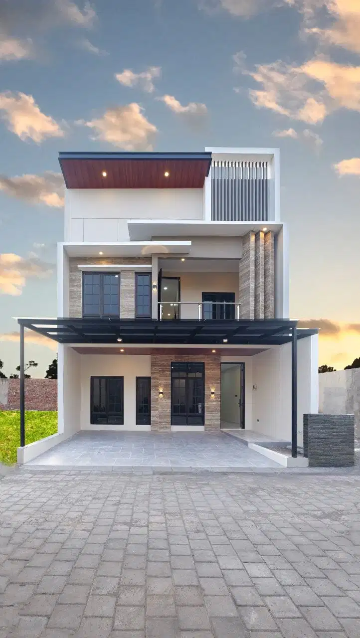 Rumah Baru Mewah 2LT Cluster One Gate Bangunan Recomended
