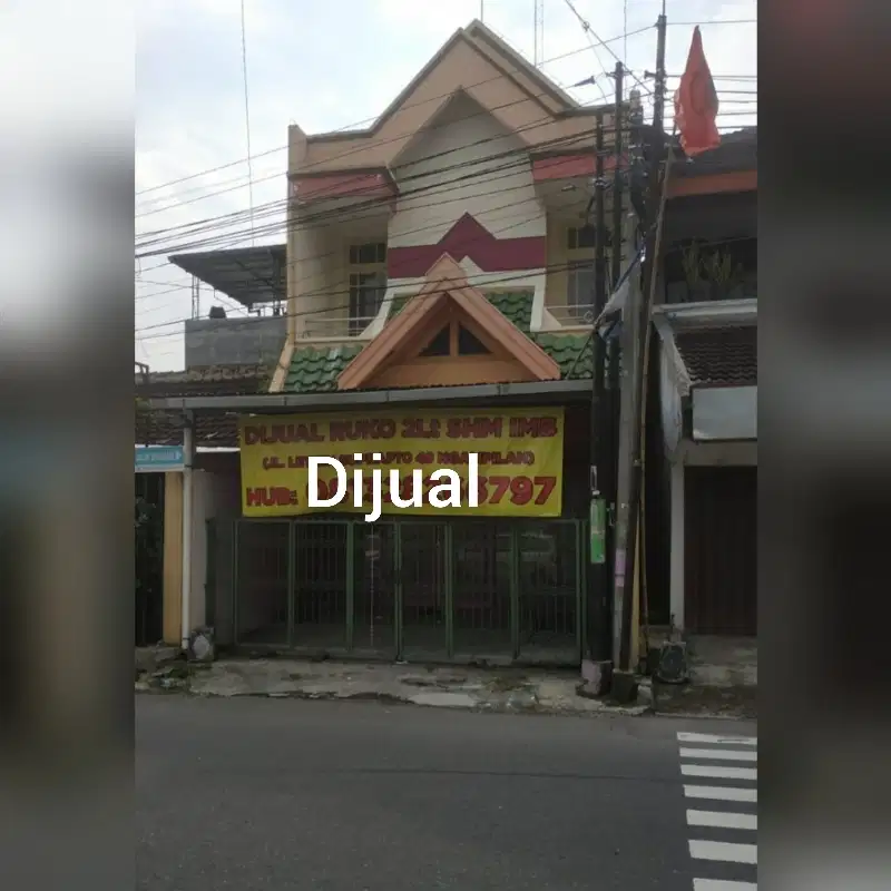 dijual ruko pinggir jln.suprapto ngampilan