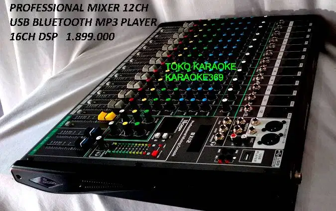 mixer 12chanel mono efek digital