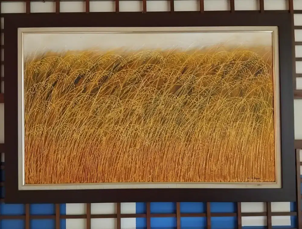 Lukisan Padi Menguning