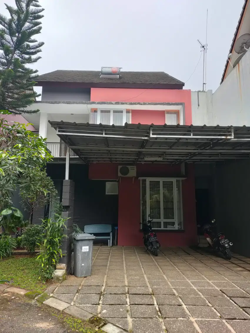 Rumah furnished di kontrakan pertahun dan siap huni