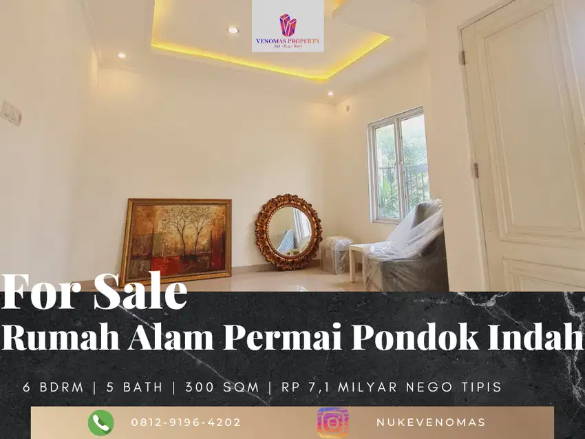 Rumah 2 Lantai Bagus di Kebayoran Lama, Jakarta Selatan