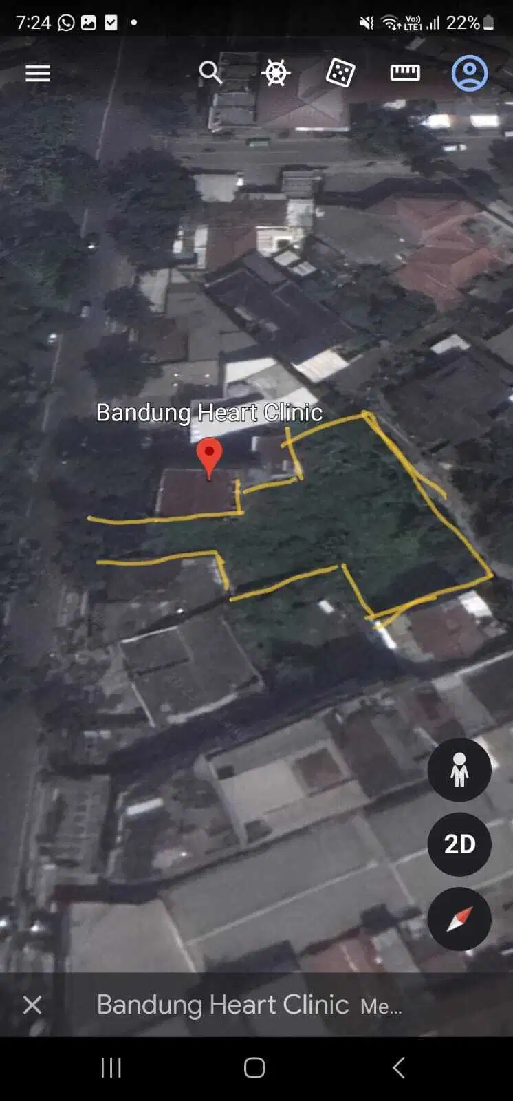 Tanah Kavling Mainroad BUAH BATU 2 jalur, strategis dan trafic ramai