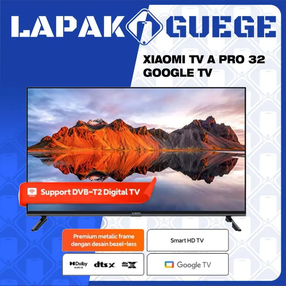 led tv 32 inch Xiaomi A Pro 32 FHD Google tv Digital baru grnsi resmi