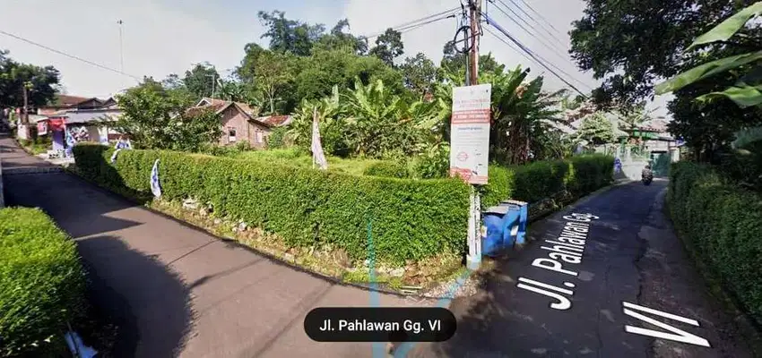 Dijual Tanah Pinggir Jalan Hook 600m2, Jl. Pahlawan gang 6, Purwokerto