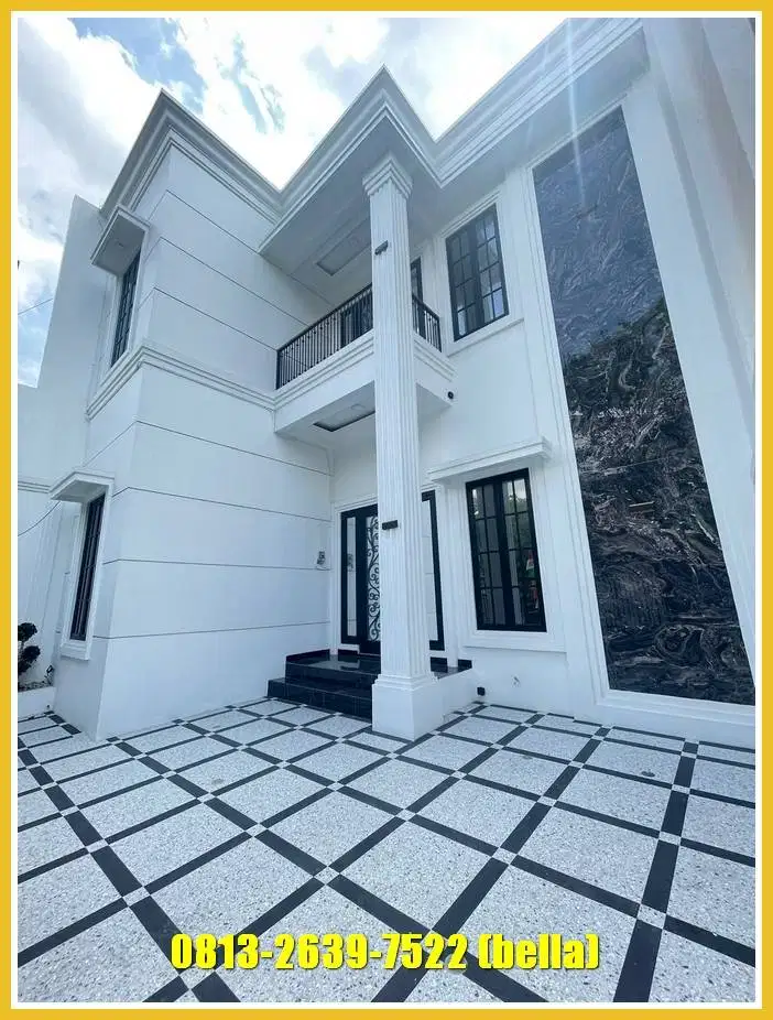 dijual rumah classic baru 200 meter ringroad utara plemburan dekat UGM