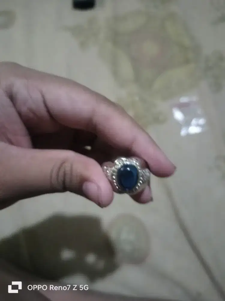 Batu akik blue saphire