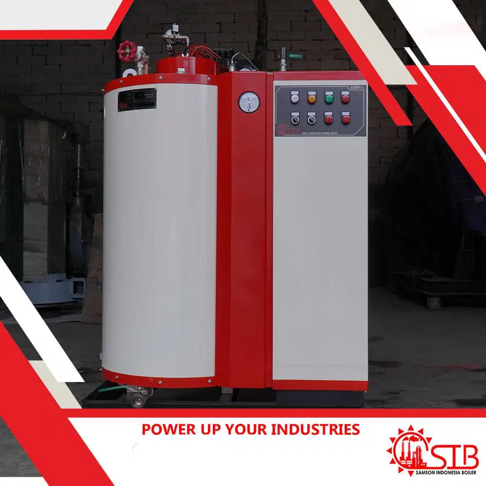 Steam boiler SSBV series - 200 kg gas (LPG, CNG, LNG) Cocok untuk UMKM