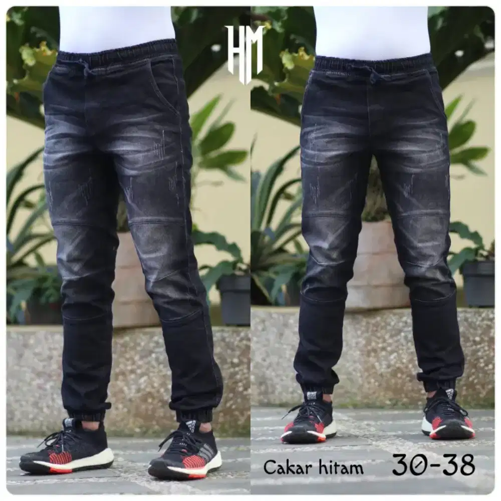 Celana Jeans Joger Pria / Celana Joger Cowok / Joger Jins / CelanaPria