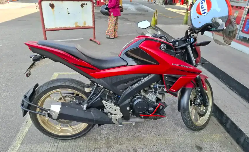 Yamaha Vixion R vva 155 cc 6 speed merah hitam 2017 2018 full led