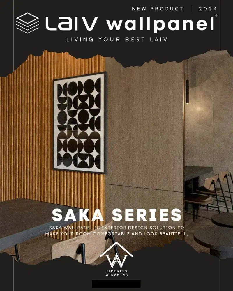 WPC LAIV WALLPANEL MOTIF WOOD & STONE