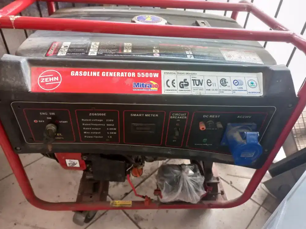 DUJUAL GENSET ZEHN 5500 WATT