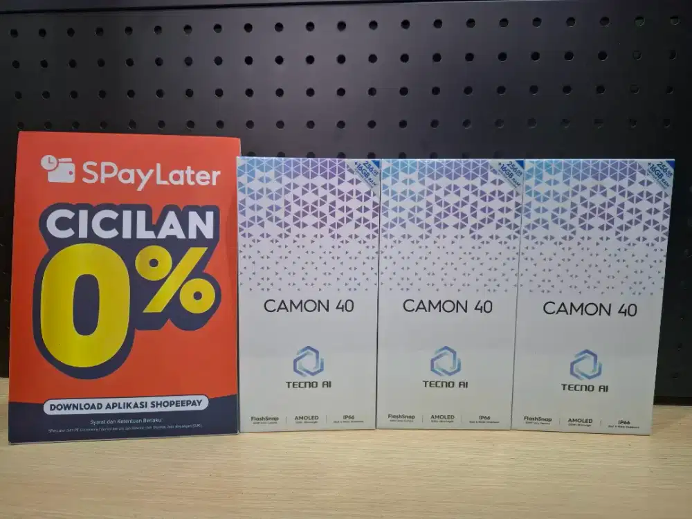 Camon 40 8/256 promo