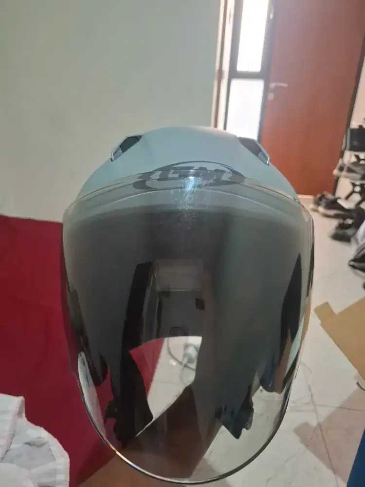 Helm Motor Merk GM G1 Solid NX Ukuran XL