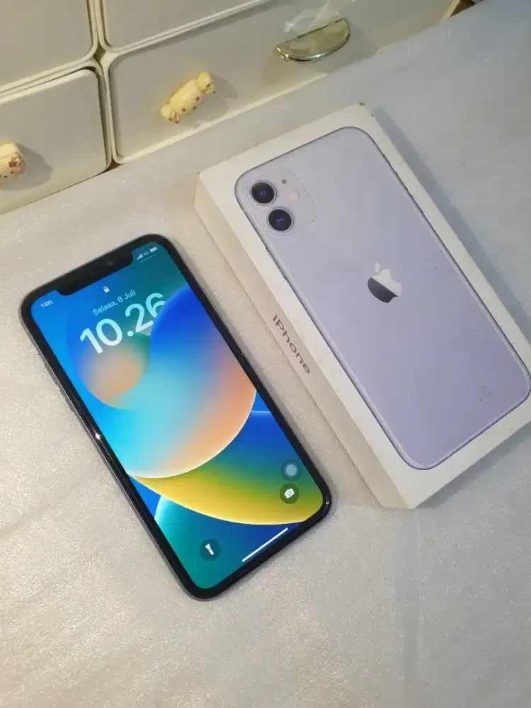 Iphone 11 Ibox purple resmi PA/A