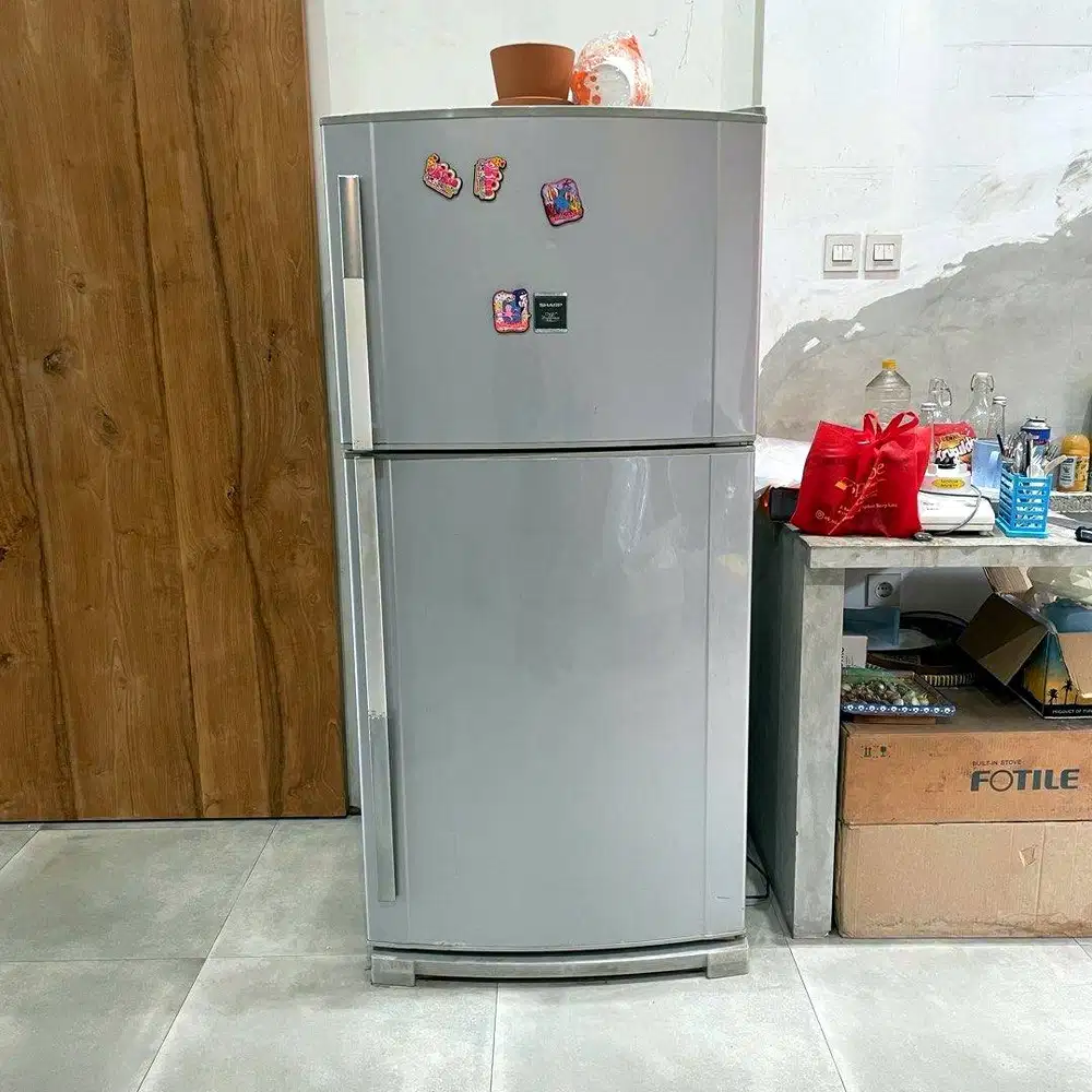 KULKAS SHARP NORMAL BUKAN LG PANASONIC SAMSUNG SANYO POLYTRON AQUA GEA