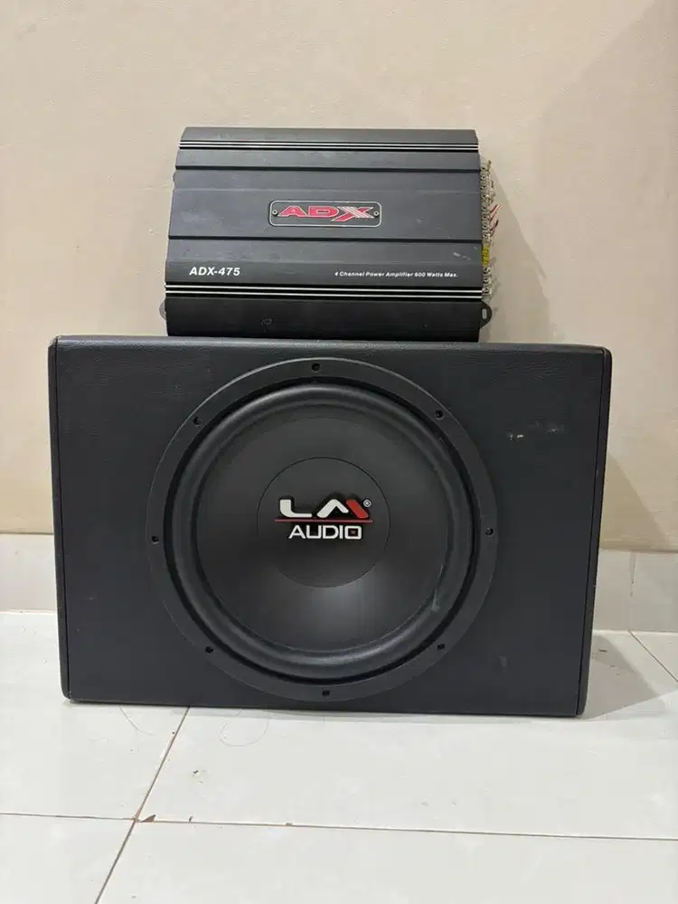 Power Amplifier Mobil & Subwoofer
