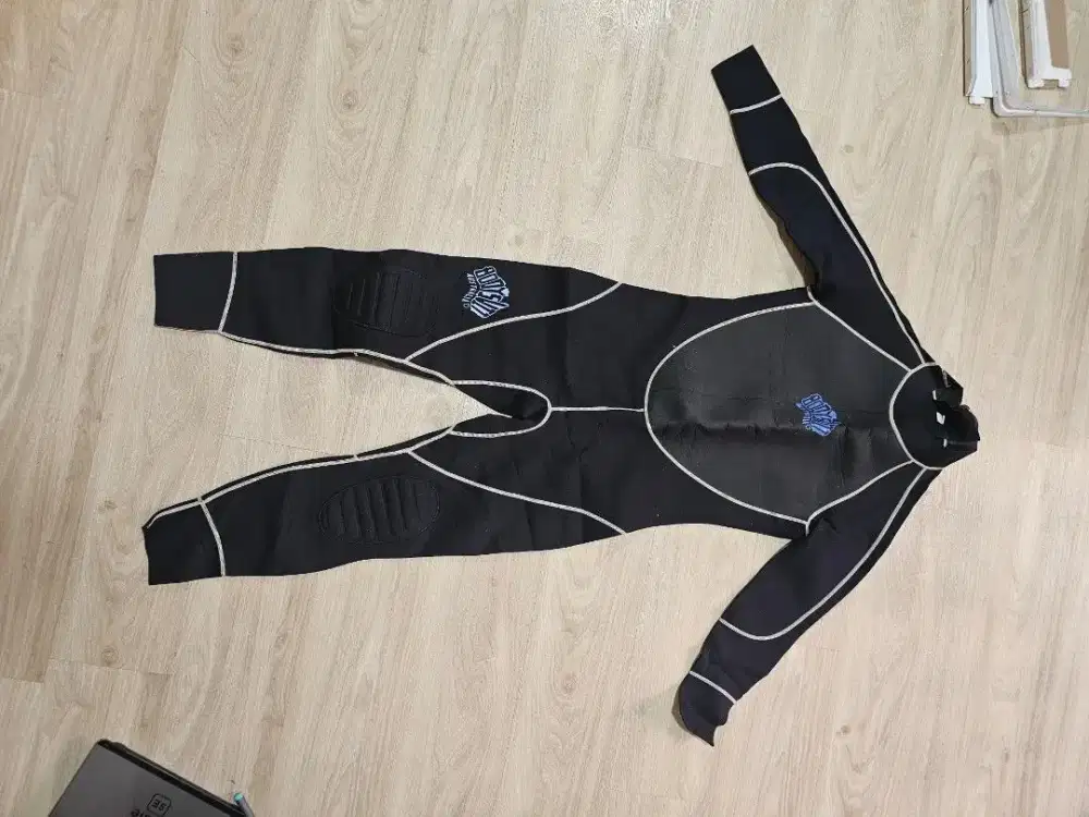 Wetsuit neoprene XXL baju diving selam 2mm