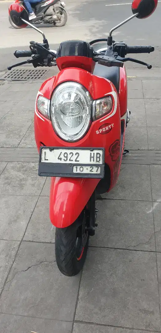 Scoopy sporty th 2017 mulus pool pjk baru