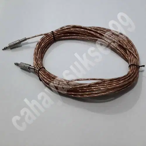Kabel Audio Connector Cable Speaker Konektor Music Stereo Male To Male