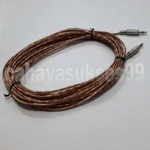 Kabel Audio Connector Cable Speaker Konektor Music Stereo Male To Male