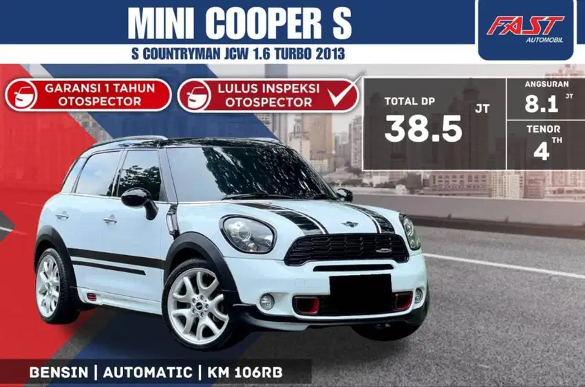 MINI COOPER S COUNTRYMAN JCW 2013 PANORAMIC PAJAK PANJANG #F3ST