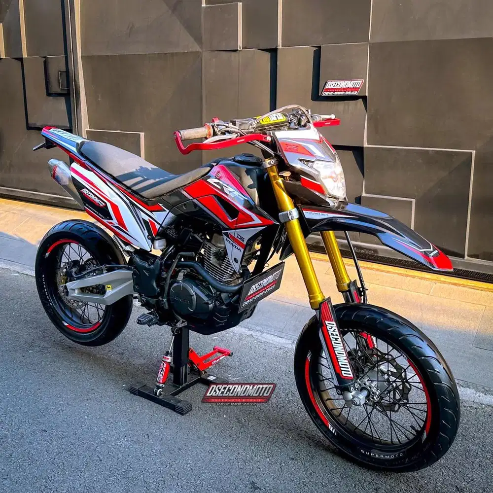 HONDA CRF 150‼️ SUPERMOTO TRAIL RALLY GANTENG POLL CRF150 TRABAS
