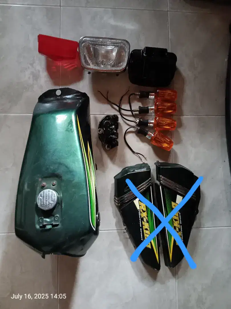 Sparepart RX KING copotan