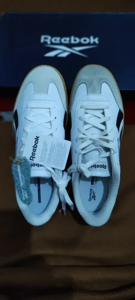 Reebok Vector Smash Low Tops Cloud White