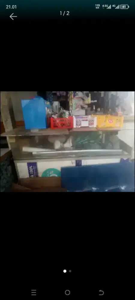 Jual LBH Murah Etalase Konter pulsa Hp Masih Kokoh,Keker,Msh BSA Pake