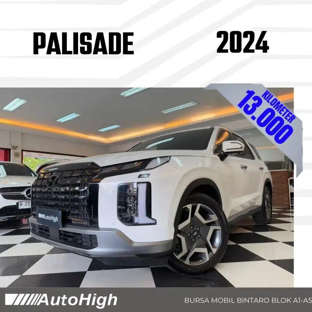 DP10% [Km13.000] Palisade Signature 2024 White Reg 2025 #AUTOHIGH